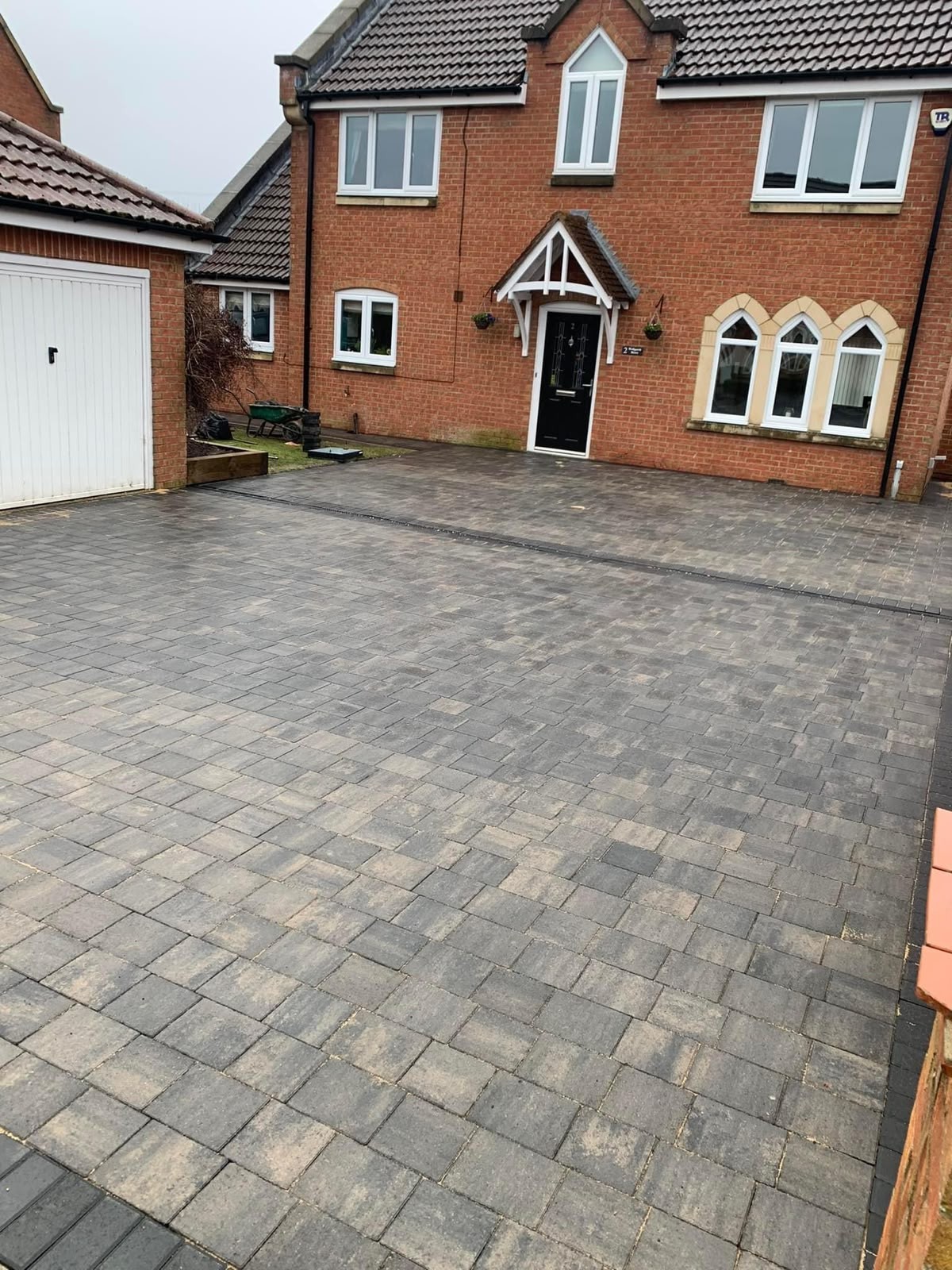 Block paving driveway installed by JP Driveways & Landscaping in Darlington, Durham and Stockton: project 4