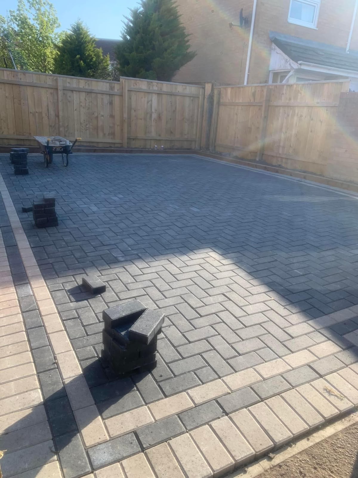 Block paving driveway installed by JP Driveways & Landscaping in Darlington, Durham and Stockton: project 13