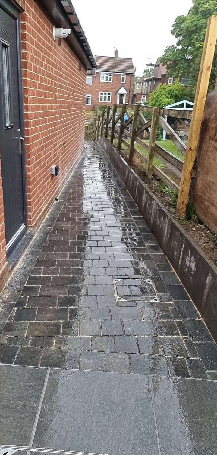Block paving driveway installed by JP Driveways & Landscaping in Darlington, Durham and Stockton: project 22