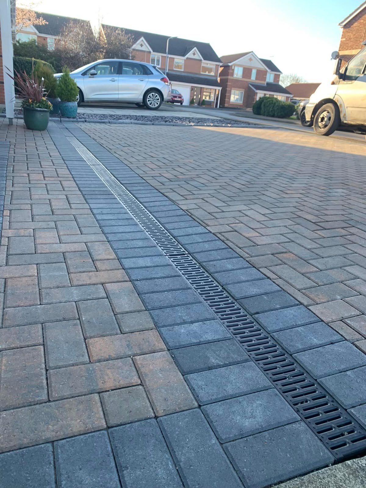 Block paving driveway installed by JP Driveways & Landscaping in Darlington, Durham and Stockton: project 6