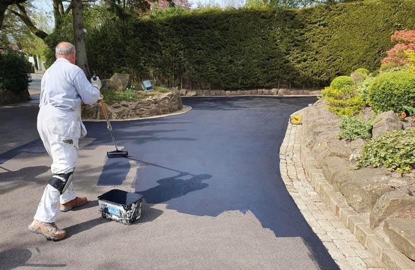 Tarmac driveway laid and machine-rolled by JP Driveways & Landscaping in the North East: project 8