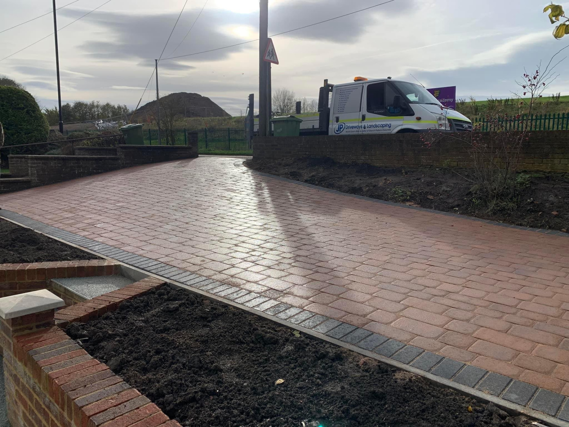 Block paving driveway installed by JP Driveways & Landscaping in Darlington, Durham and Stockton: project 25