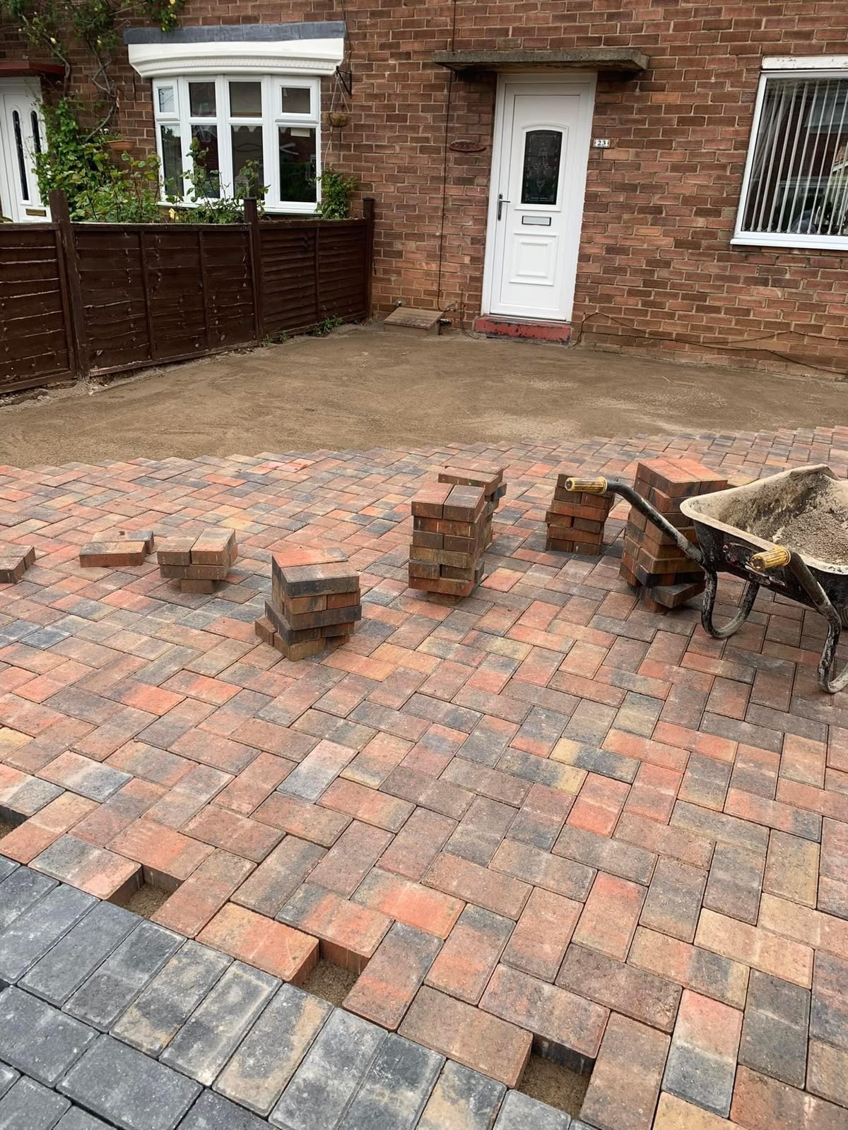 Block paving driveway installed by JP Driveways & Landscaping in Darlington, Durham and Stockton: project 14