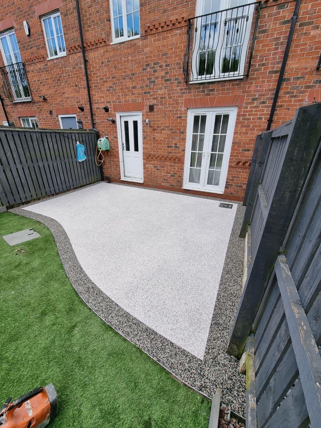 Resin bound driveway installation by JP Driveways & Landscaping across County Durham and Teesside: project 4