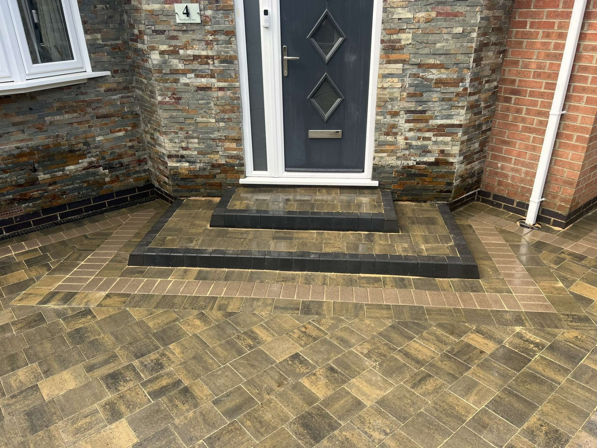 Block paving driveway installed by JP Driveways & Landscaping in Darlington, Durham and Stockton: project 30