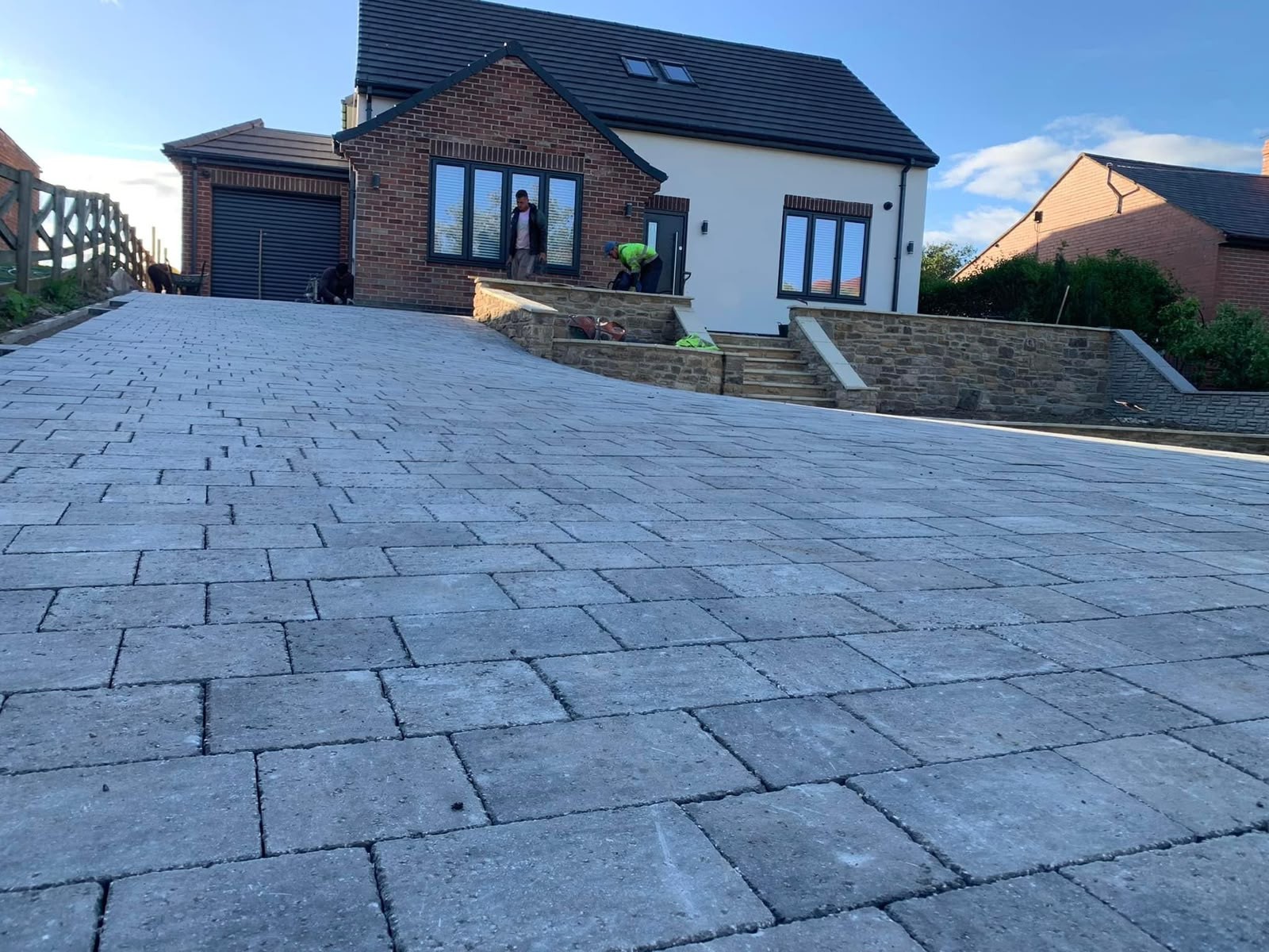 Block paving driveway installed by JP Driveways & Landscaping in Darlington, Durham and Stockton: project 27